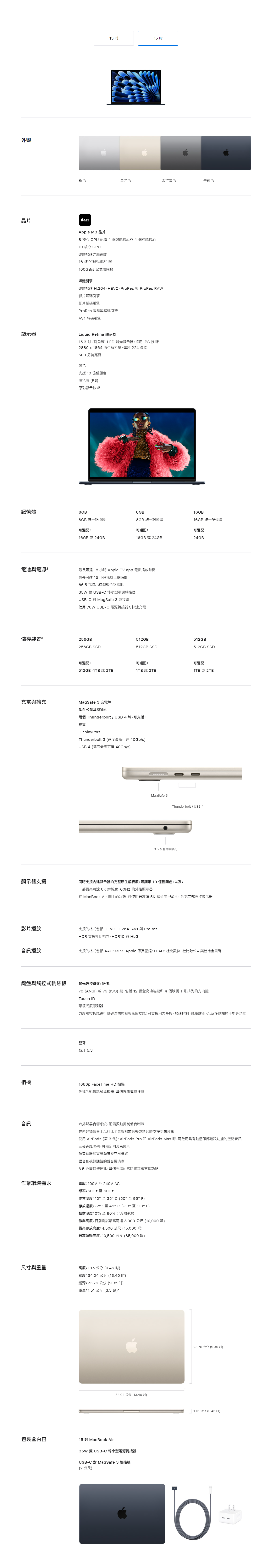 Macbook Air (M3) 15吋規格.png