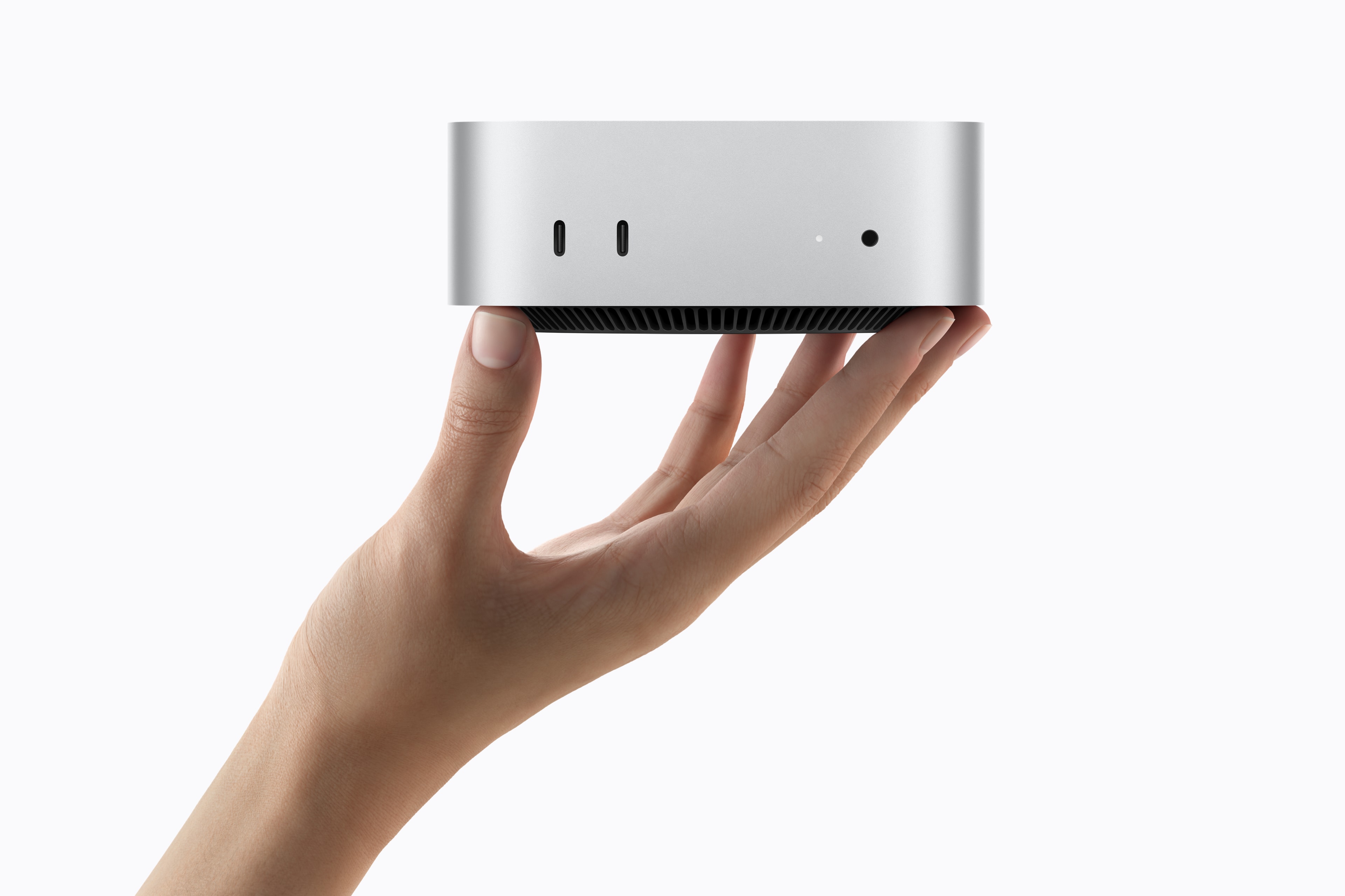 搭載全新 M6 或強大 M5 Pro 的超精巧 Mac mini 無所不能，從進階生產力作業、在裝置端執行 AI 模型，到其他更多用途皆可勝任。