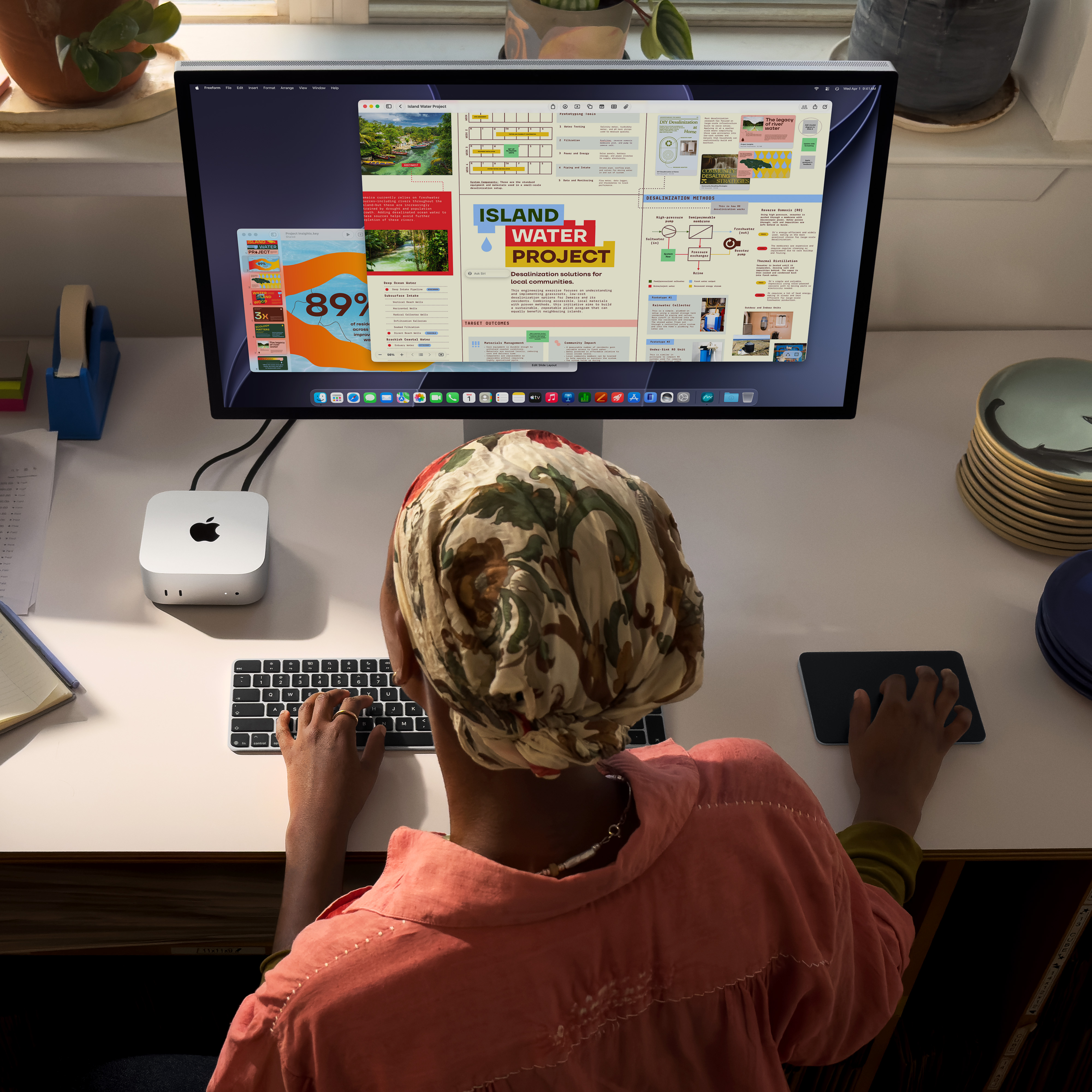 Mac mini 功能空前多元，無論是家庭辦公室、大型企業或規模更大的空間都非常適用。