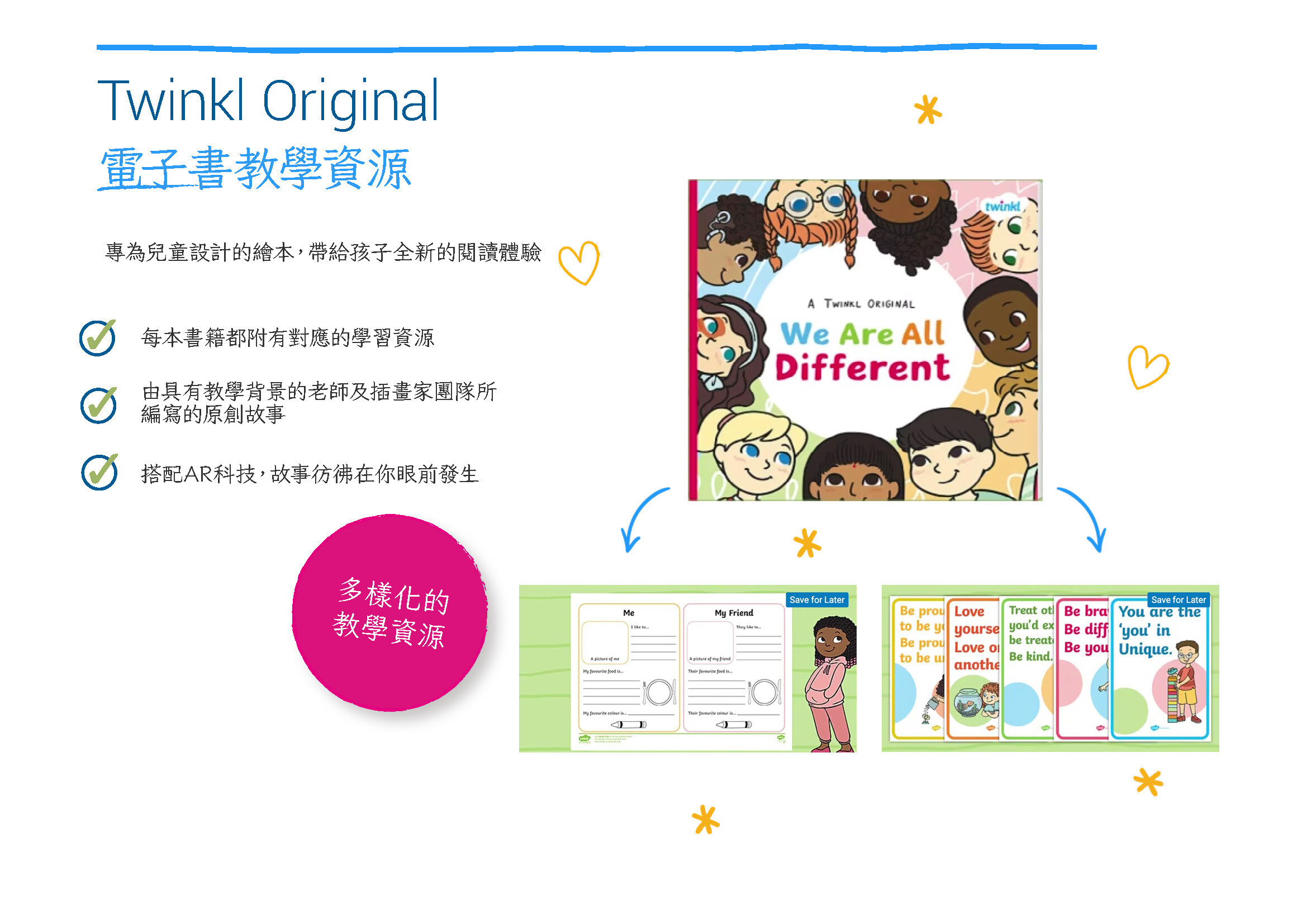 Twinkl Original 電子書教學資源：專為兒童設計的繪本，帶給孩子全新的閱讀體驗