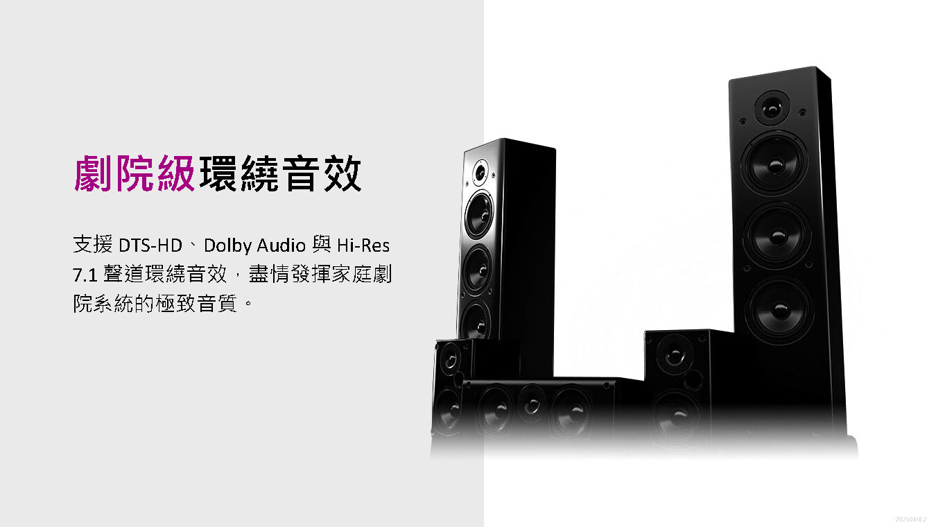 劇院級環繞音效