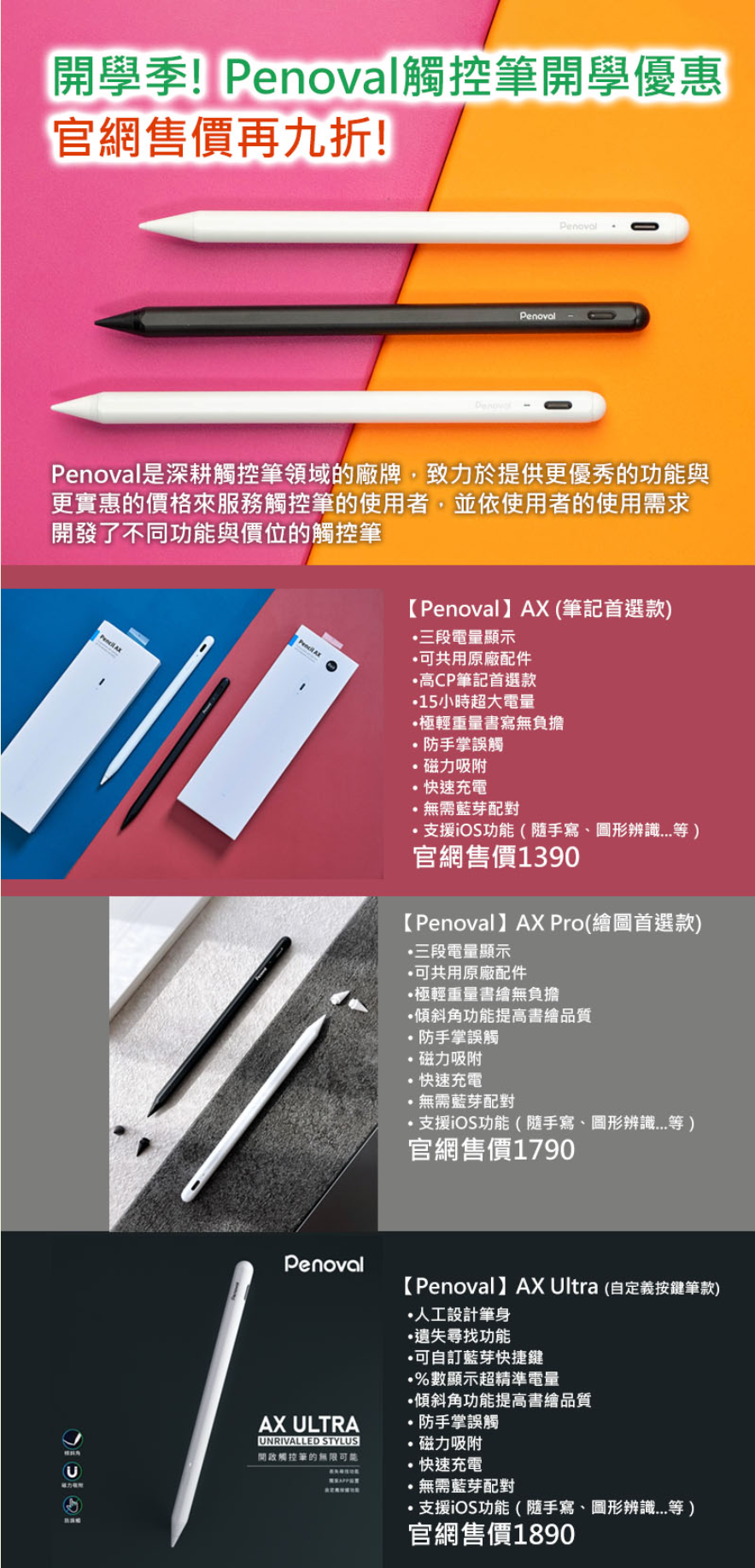 APPLE 觸控筆價格太高買不下手嗎?提供您CP值優秀的新選擇